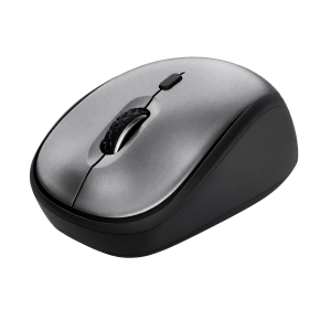 mouse, trust, inalámbrico, color negro, 24549